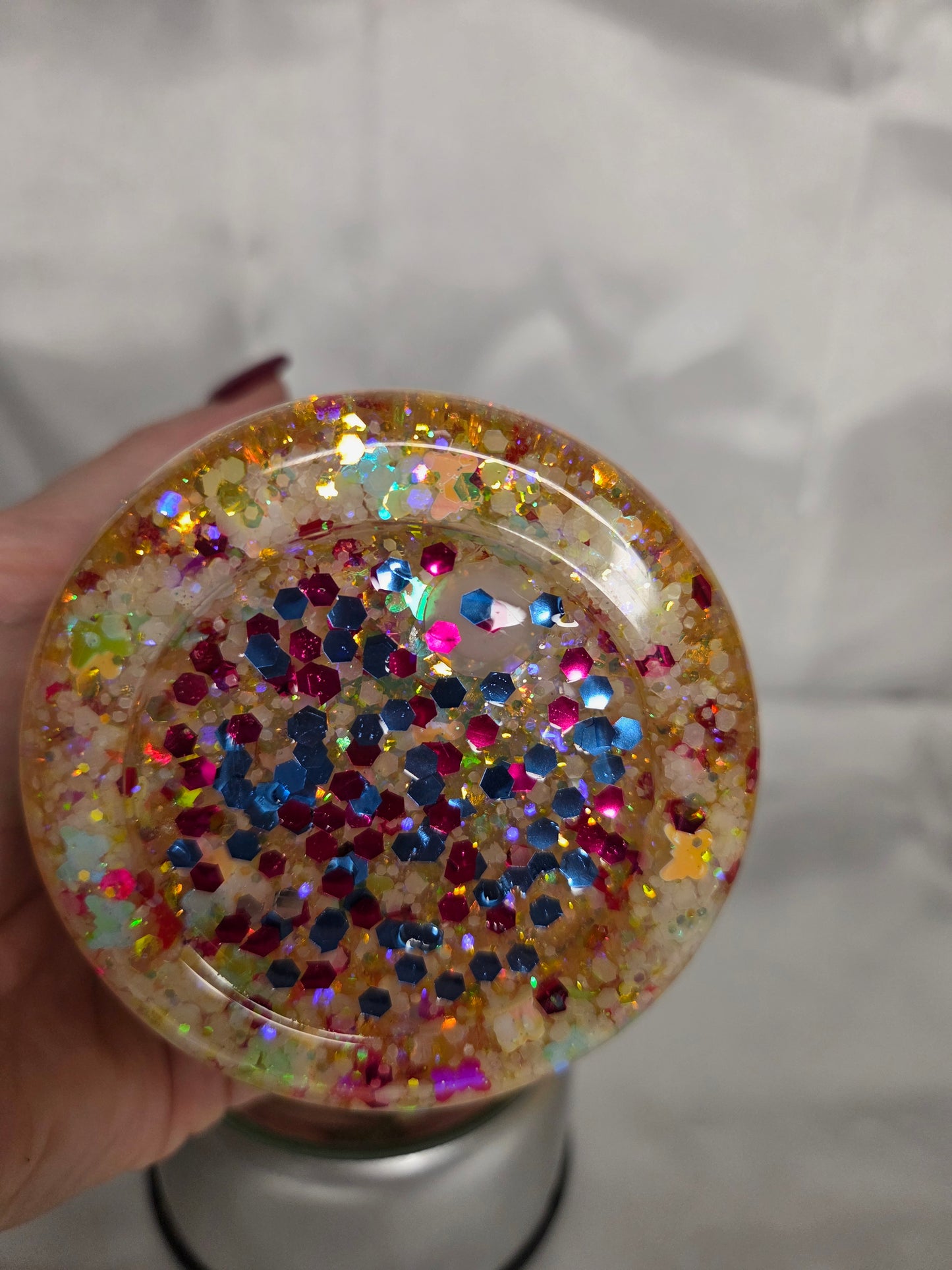 Pre-made Snowglobe acrylic Tumbler - Toy Story Christmas