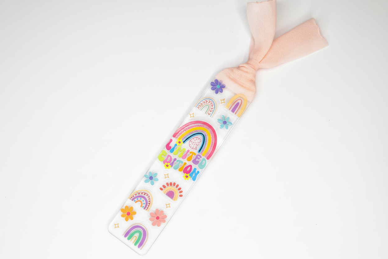 Bookmark acrylic with ribbon - Limited Edition