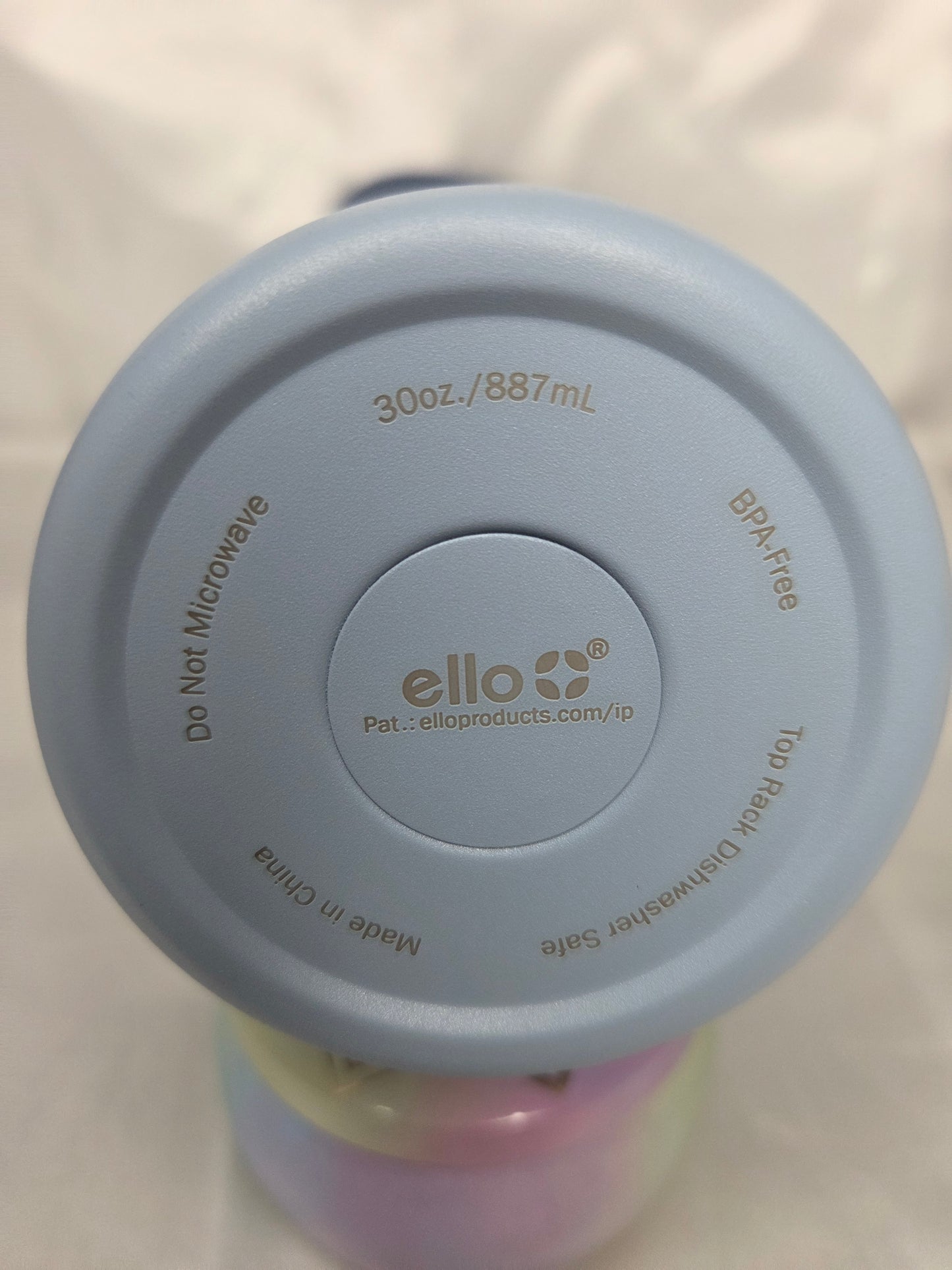 A Raffle - 30 oz BLUE Stainless ello tumbler with Beach Decal