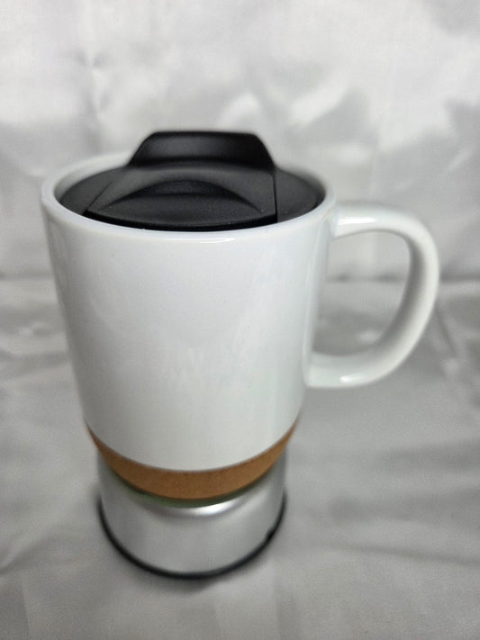 Custom ceramic mug - all white