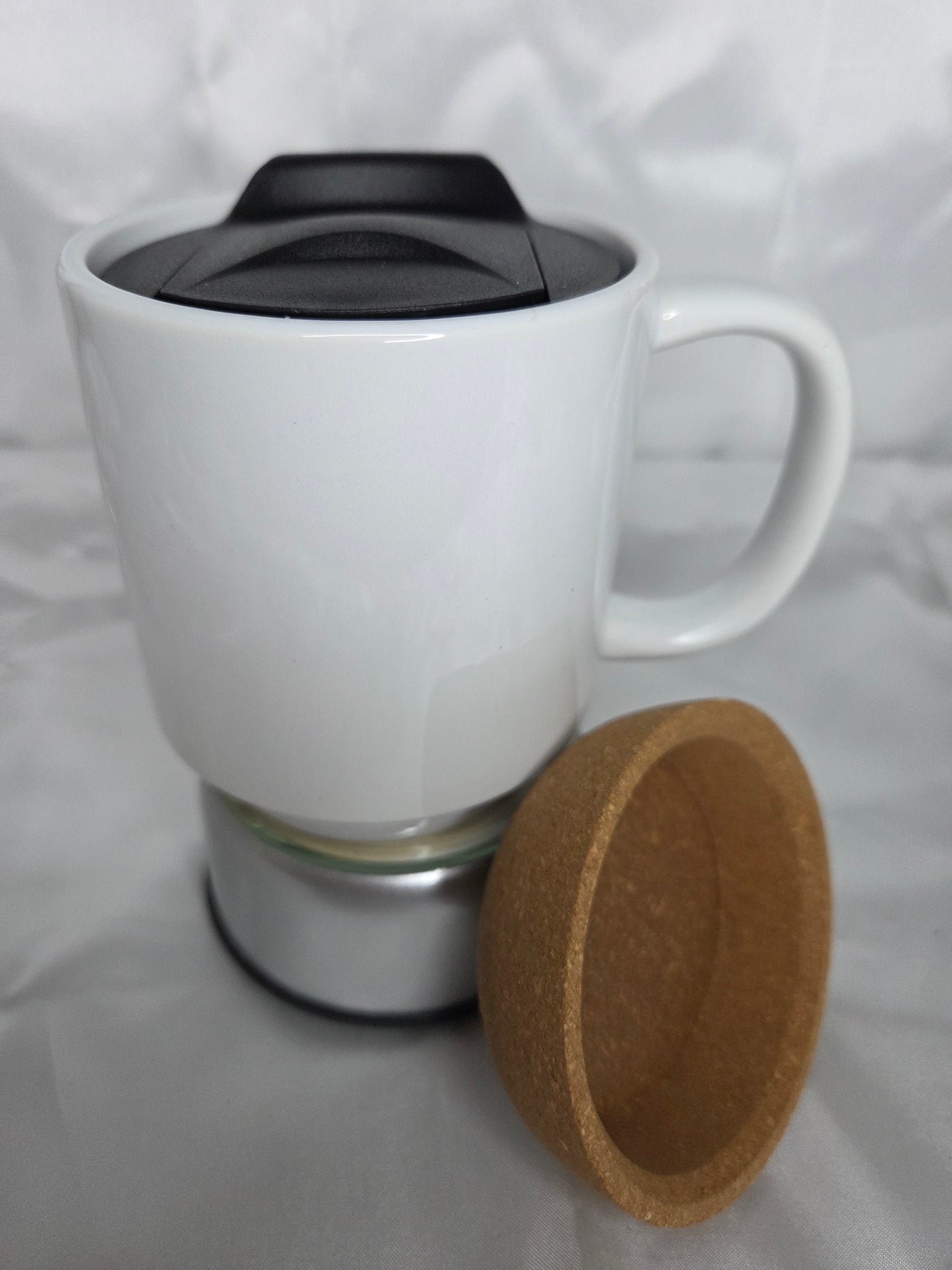 Custom ceramic mug - all white