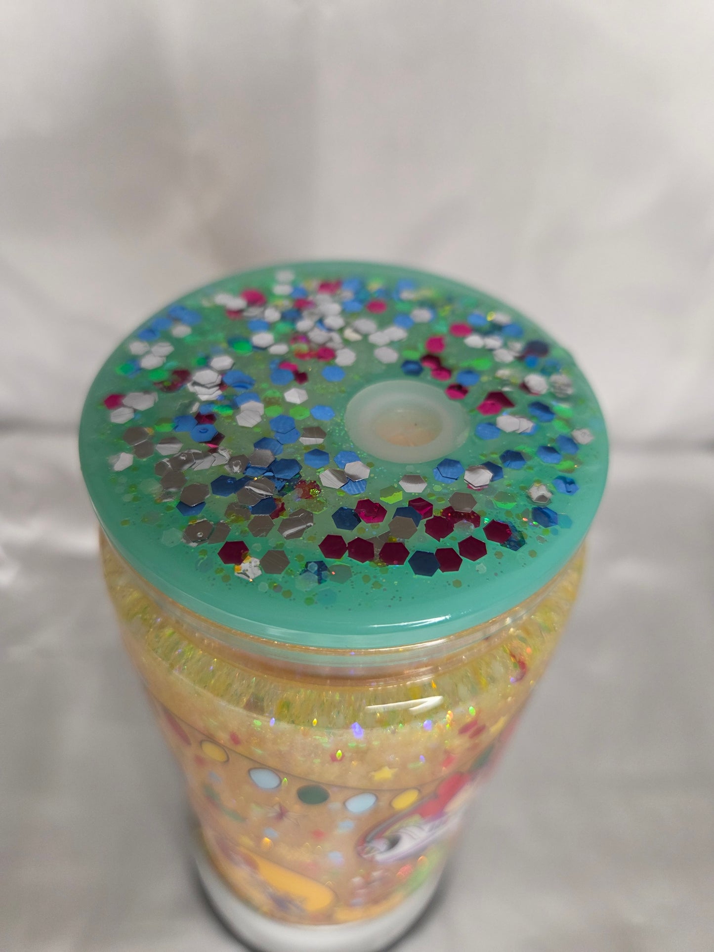 Pre-made Snowglobe acrylic Tumbler - Toy Story Christmas