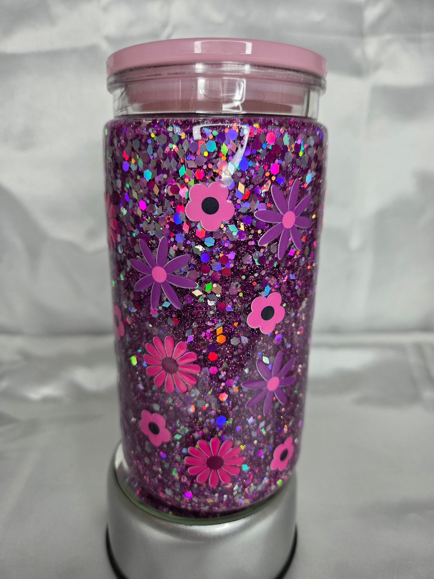 Pre-made Snowglobe acrylic Tumbler - BEST MOM EVER