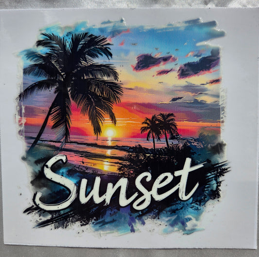 UV DTF 4 x 5 - Sunset  #16