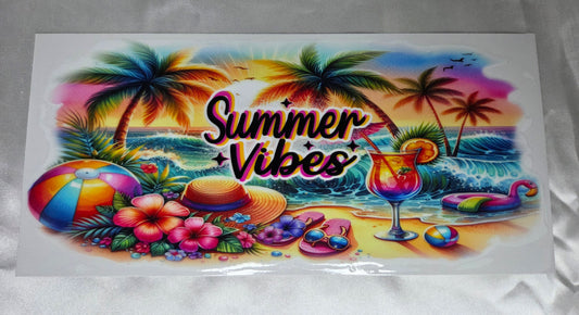 D Beach - UV DTF 9.5 - Summer Vibes