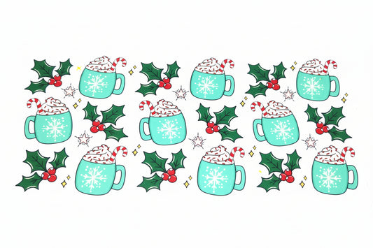 D Christmas - UV DTF 9.5 - Hotcoco mugs