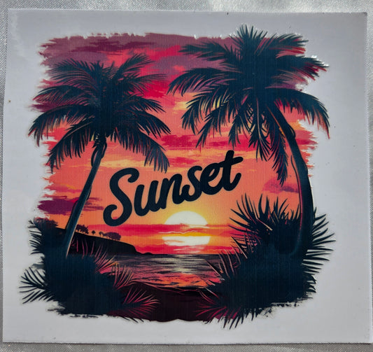 UV DTF 4 x 5 - Sunset #12