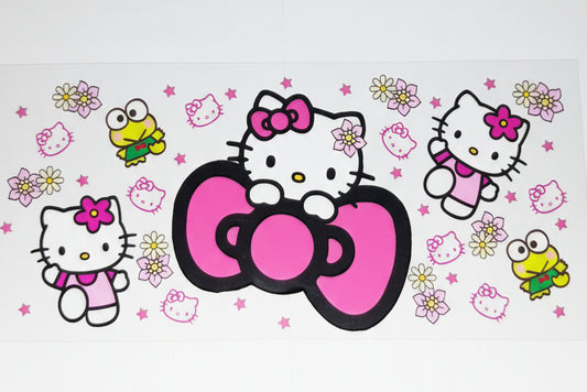 D Kids - UV DTF 9.5 - Hello Kitty Bow